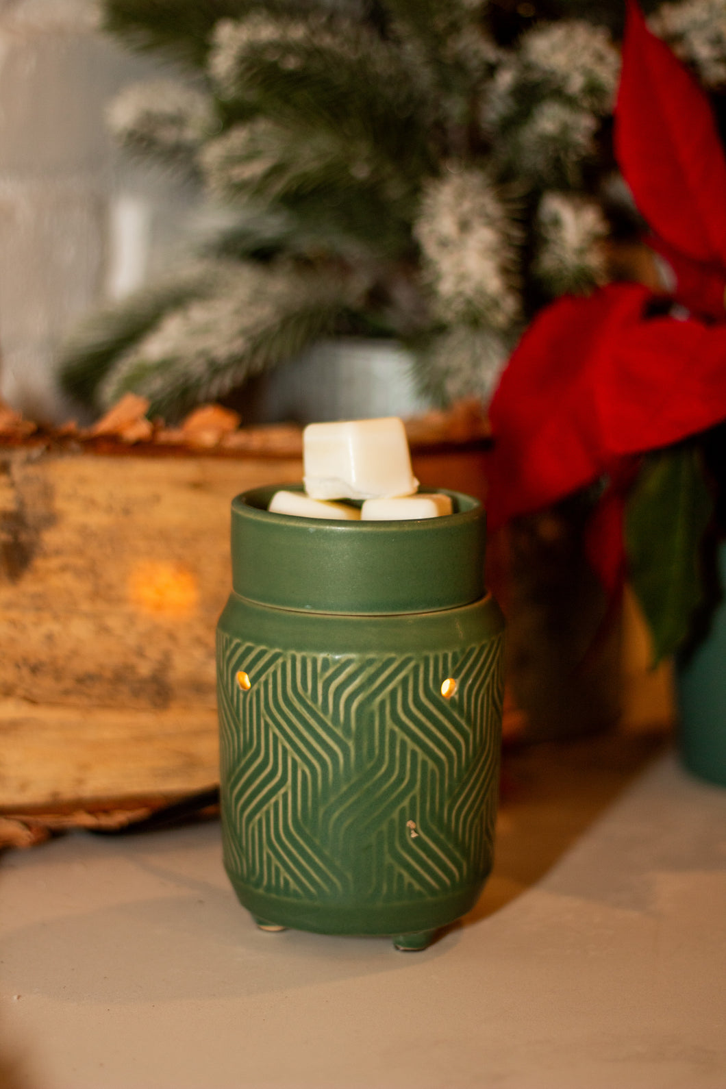 Tabletop Warmer - Jade Green
